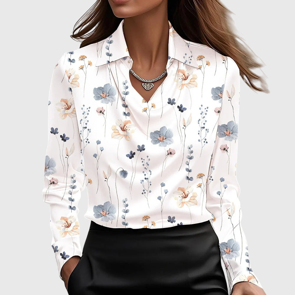 Brooklyn - Blusa Satinada Elegante