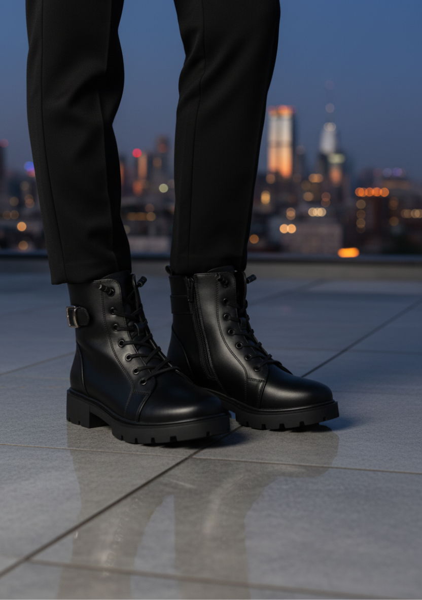 Botas de Lujo - Kenia Blanco