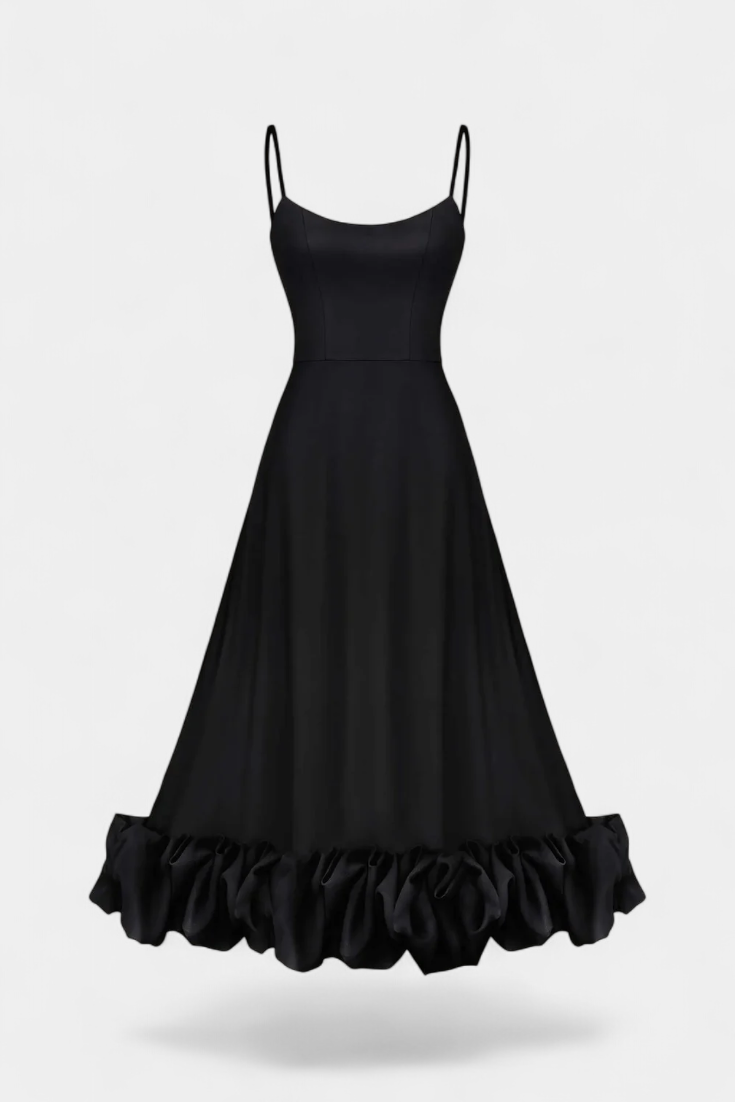 Sela Vestido Maxi Fluyente