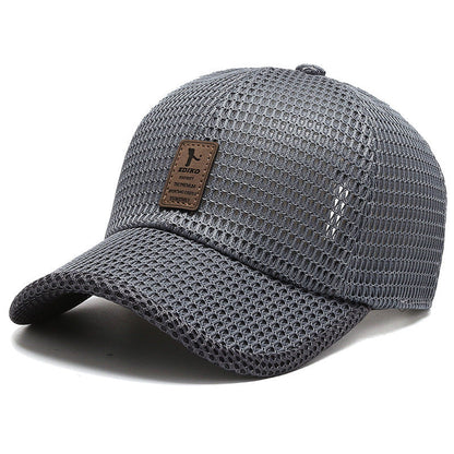 Gorra ligera y transpirable.