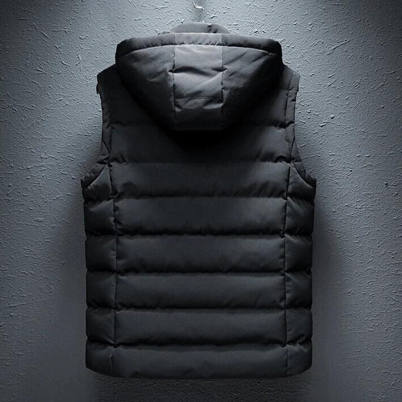 Alvaro™ | Chaleco térmico acolchado con capucha