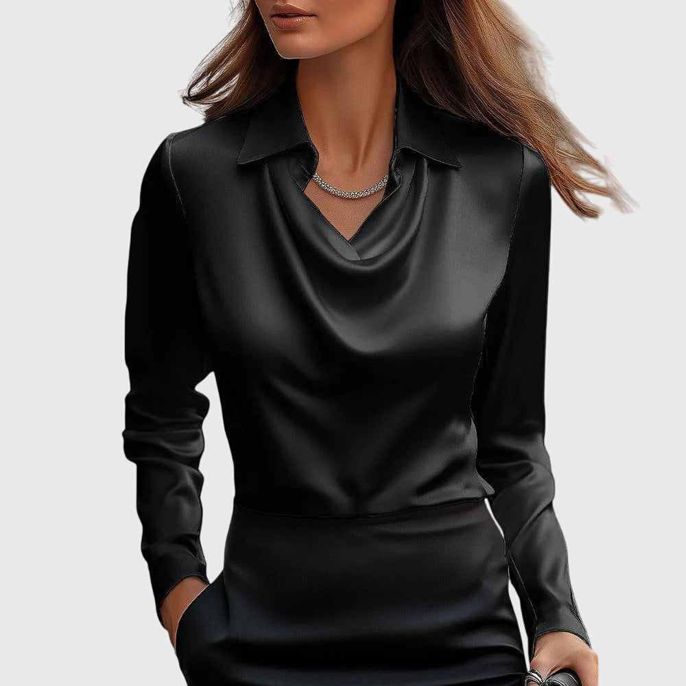 Brooklyn - Blusa Satinada Elegante