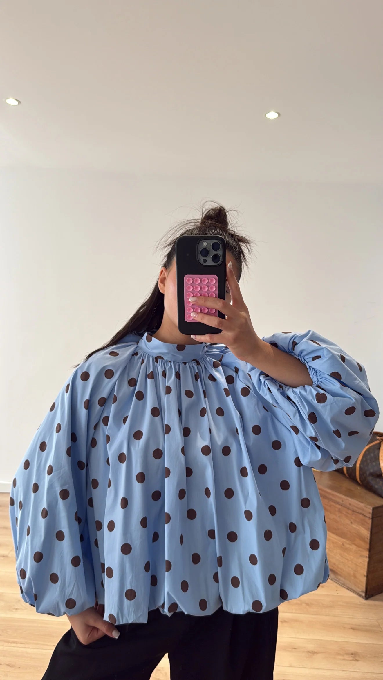 Blusa Claudia de Lunares ✨