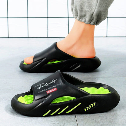 Sandalias tipo nube de suela gruesa antideslizante (UNISEX)