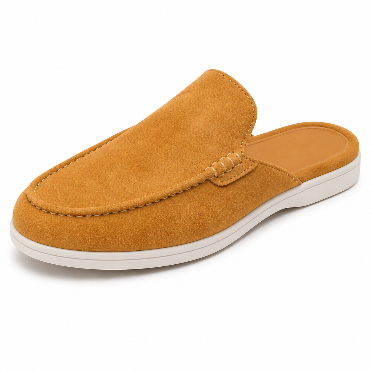 Mocasines Mule de Ante para Hombre