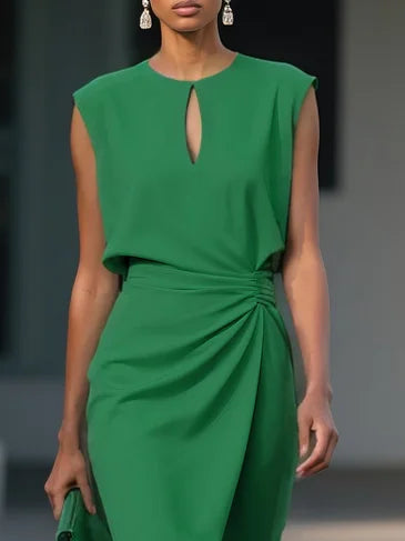 NIEVES | Vestido midi de diseño