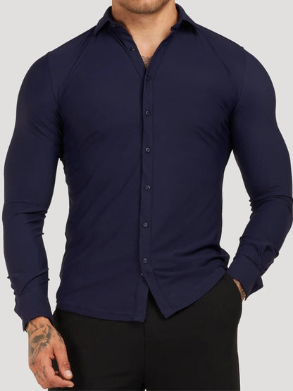 RIVANO | CAMISA ELÁSTICA QUE NO NECESITA PLANCHARSE
