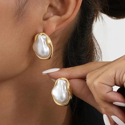 PENDIENTES PERLA