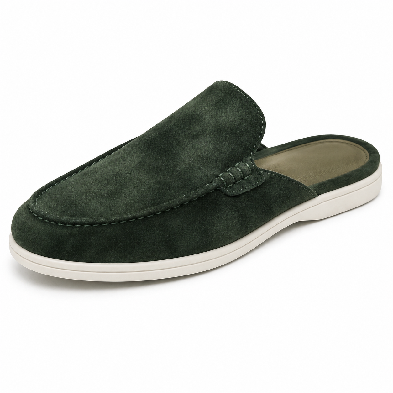 Mocasines Mule de Ante para Hombre