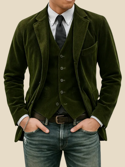 Tommy – Conjunto de 2 piezas: Blazer & Chaleco