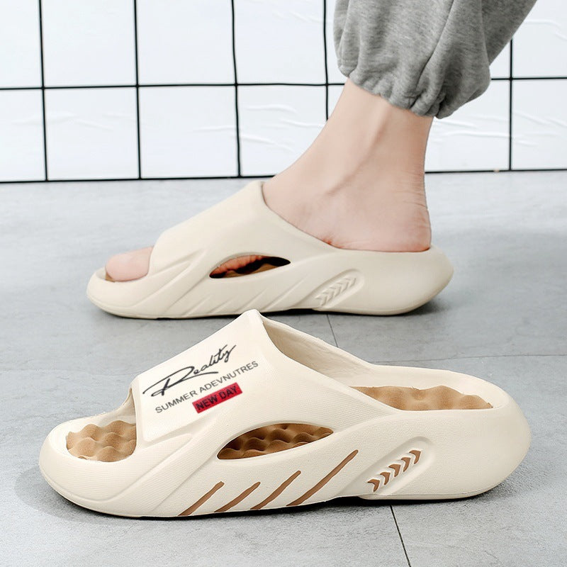 Sandalias tipo nube de suela gruesa antideslizante (UNISEX)