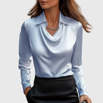 Brooklyn - Blusa Satinada Elegante