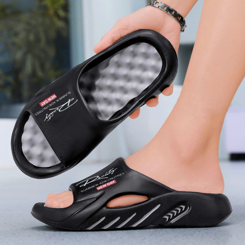 Sandalias tipo nube de suela gruesa antideslizante (UNISEX)