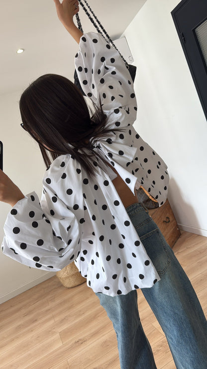 Blusa Claudia de Lunares ✨