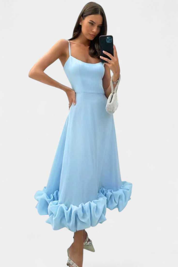 Sela Vestido Maxi Fluyente