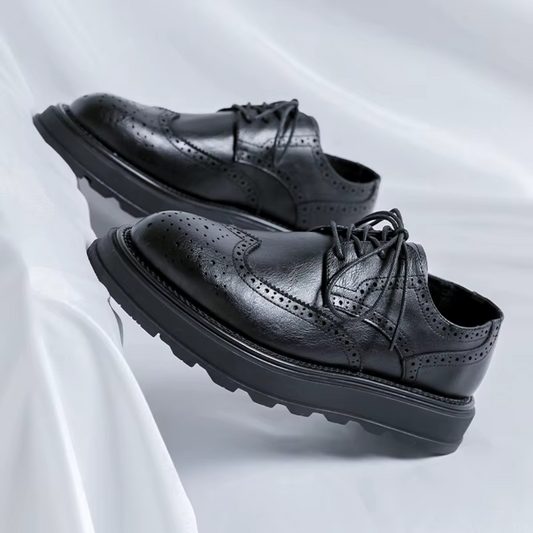 Lombardi™ | Zapatos Derby Estilo Brogue con Suela Robusta