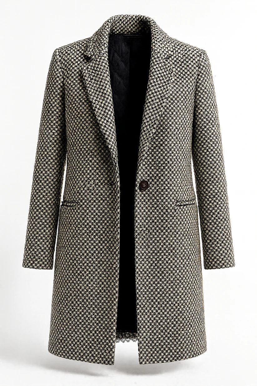 CLAUDIA | ABRIGO ELEGANTE TWEED