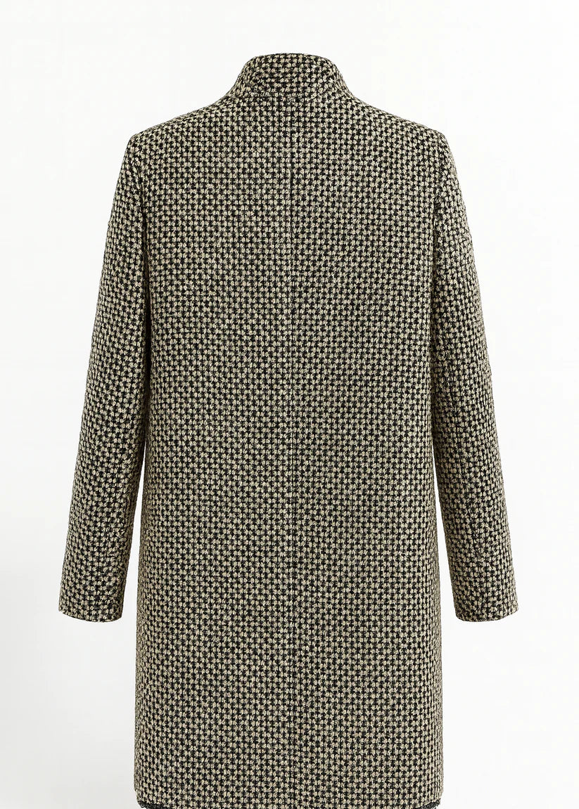 CLAUDIA | ABRIGO ELEGANTE TWEED