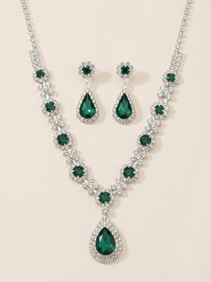 Véra - Elegante Set de Joyas de Cristal