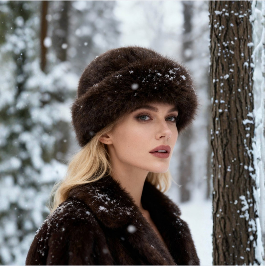 Valeria Gorro de Piel