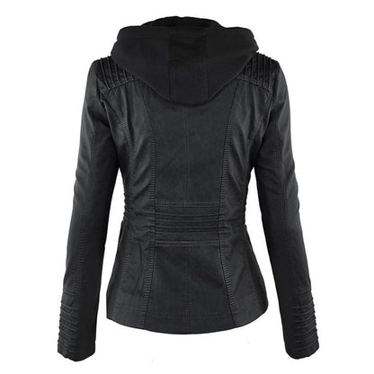 Mónica™ | Chaqueta de Cuero Elegante