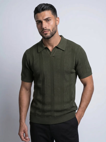 VICTOR | POLO DE RAYAS ELEGANTE