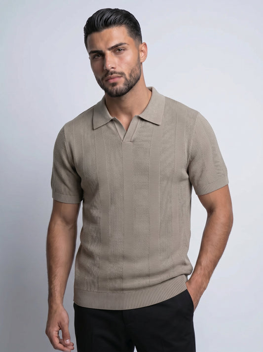 VICTOR | POLO DE RAYAS ELEGANTE