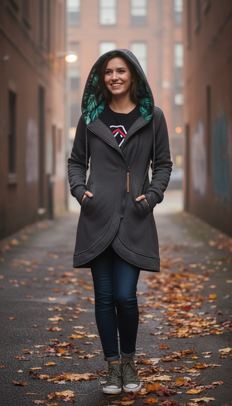 Abrigo ligero de invierno para Mujer