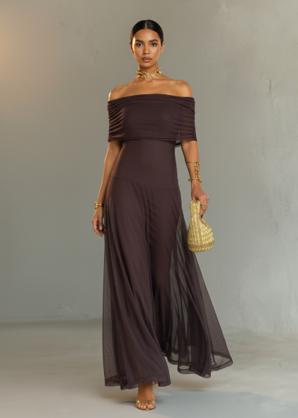 GIORGINA - Vestido largo de diseño