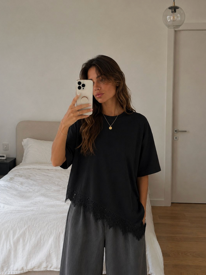 LEONA™ | Camiseta con encaje