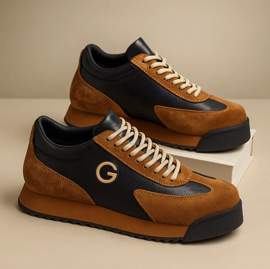 Elegantes zapatos de piel
