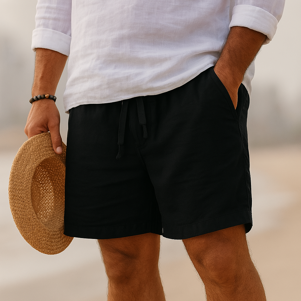 LUCIANO™ | Short de Estilo Lino