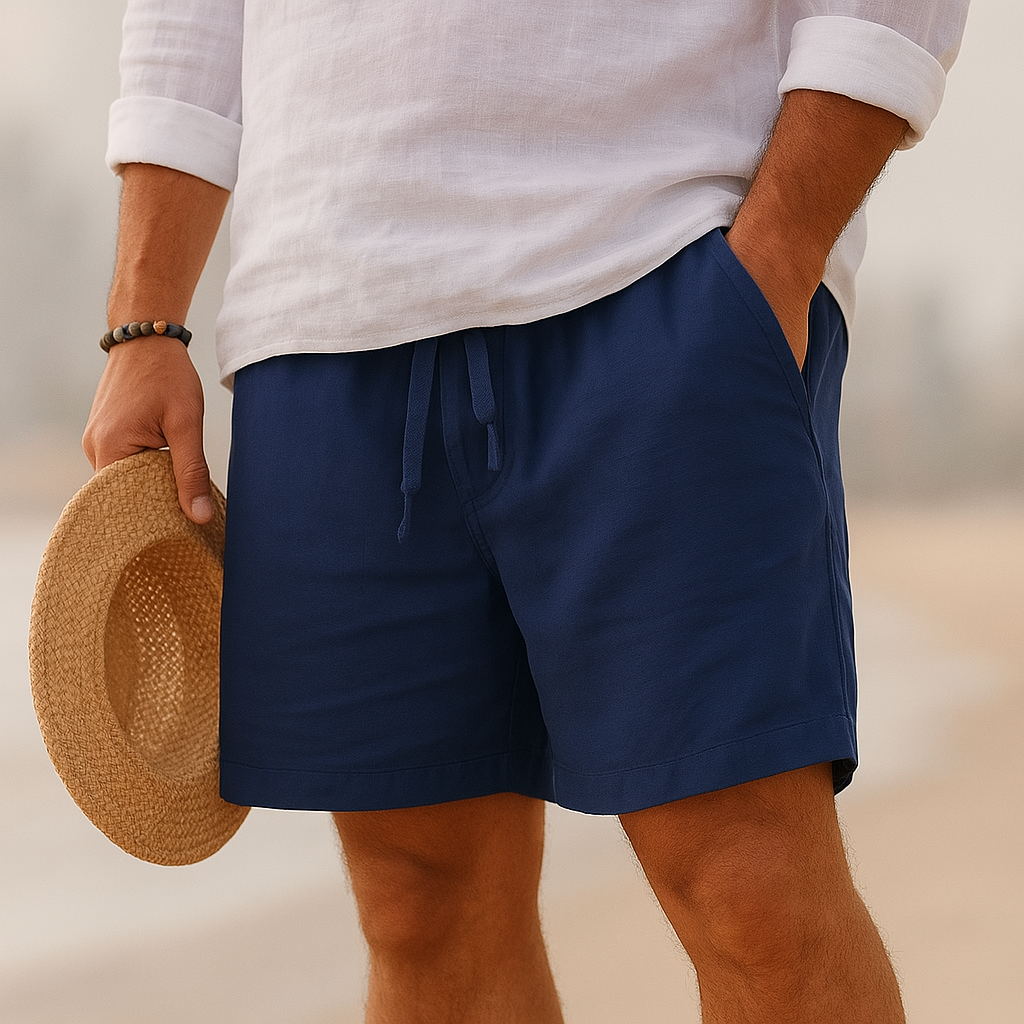 LUCIANO™ | Short de Estilo Lino