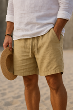 LUCIANO™ | Short de Estilo Lino
