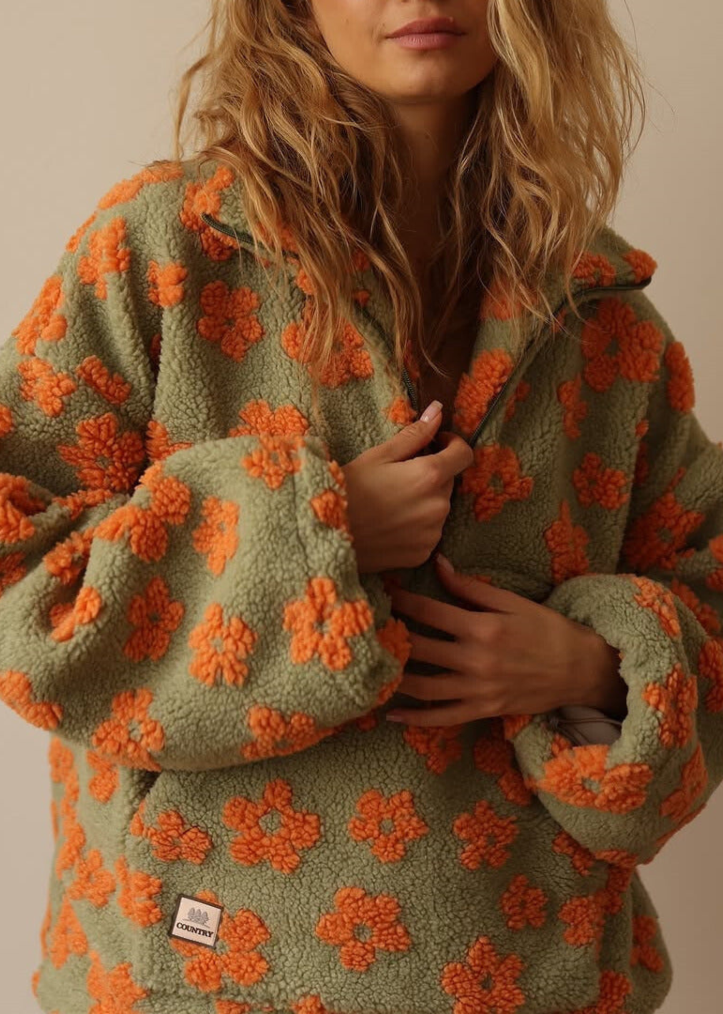 Noemí | Forro polar Suavidad floral