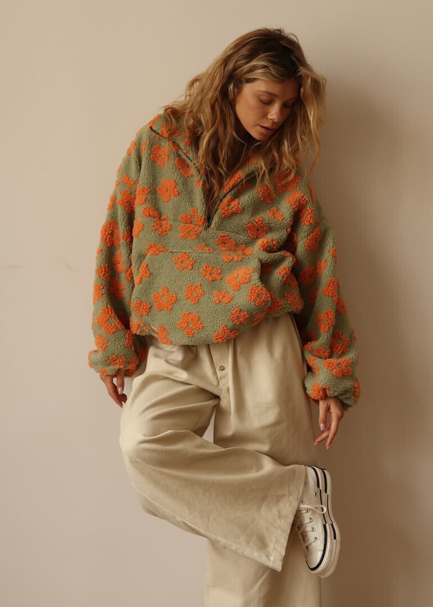 Noemí | Forro polar Suavidad floral