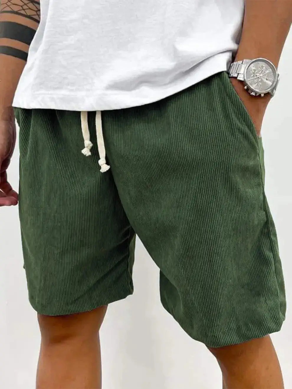 Amanecer | Pantalones cortos de pana