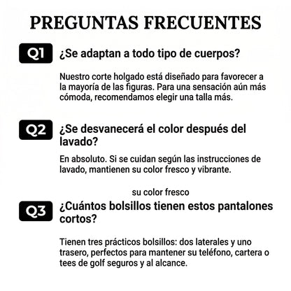 Chino corto elástico