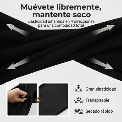 Chino corto elástico
