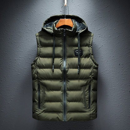 Alvaro™ | Chaleco térmico acolchado con capucha