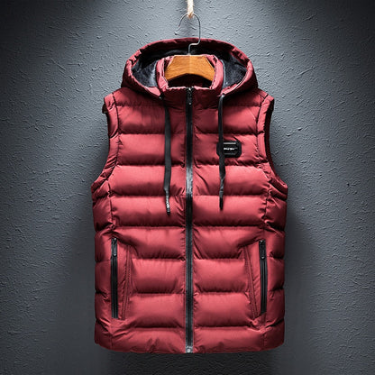 Alvaro™ | Chaleco térmico acolchado con capucha