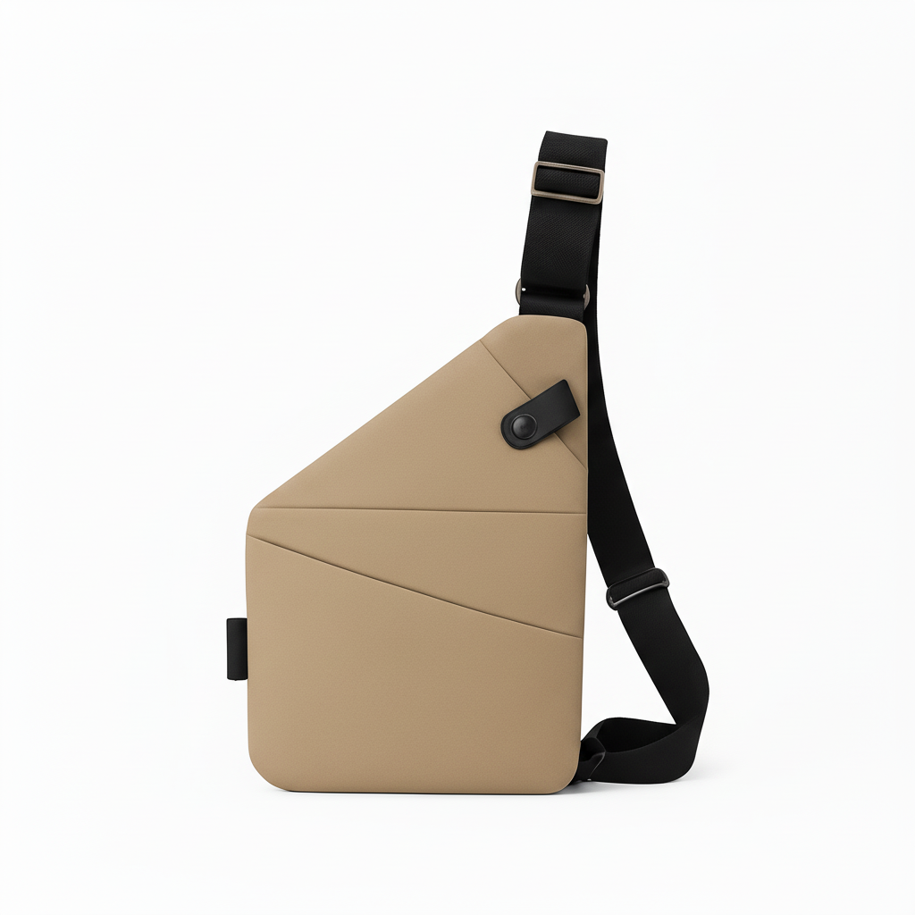 PasoSeguro™ Bolso cruzado antirrobo multifuncional