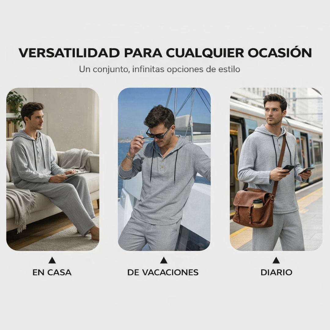 ÁLVARO™ - CONJUNTO ELEGANTE PARA HOMBRE