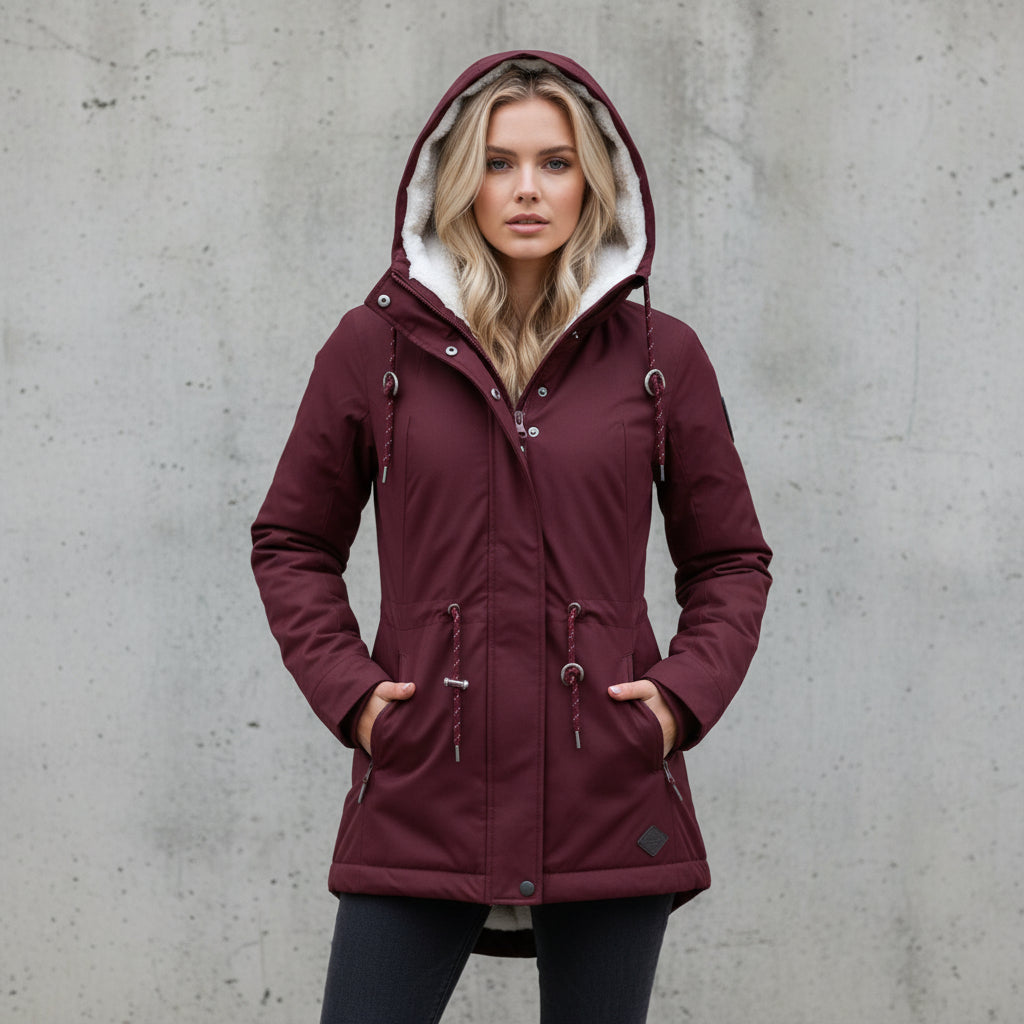 KALÉ | CHAQUETA IMPERMEABLE CON CAPUCHA