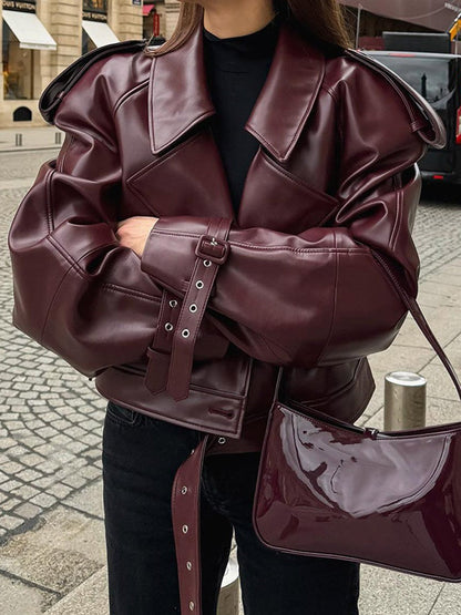 CAOS | CHAQUETA TENDENCIA BURDEOS