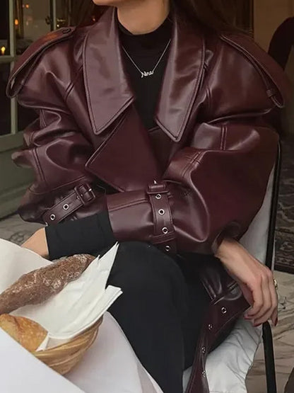 CAOS | CHAQUETA TENDENCIA BURDEOS