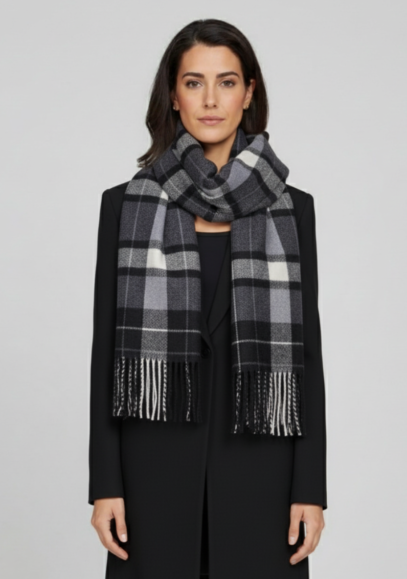 Bufanda Marina - Kenia Blanco