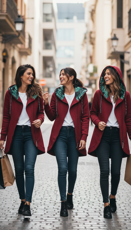 Abrigo ligero de invierno para Mujer