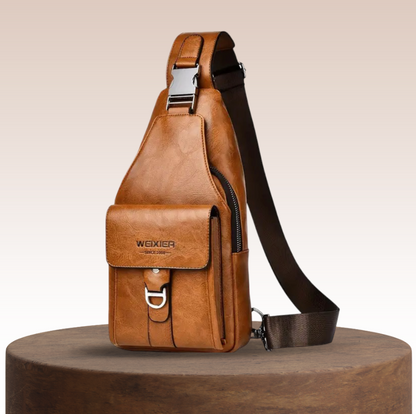 JUAN™ | BOLSO DE HOMBRO DE CUERO VINTAGE