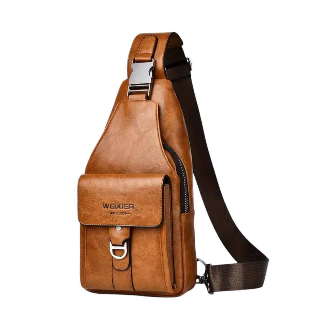 JUAN™ | BOLSO DE HOMBRO DE CUERO VINTAGE